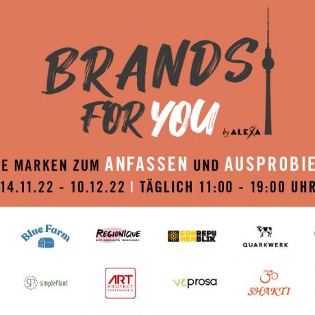 Brands for you – der Showroom im ALEXA Berlin