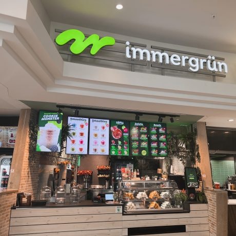 Immergrün – The freshness kick for the food court