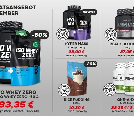 Biotech / Monatsangebote September